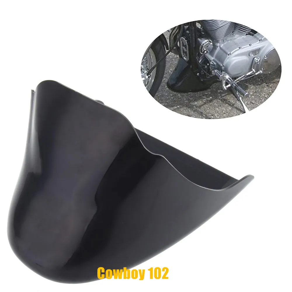 Matte Black Motorcycle Chin Fairing Lower Fairing Front Spoiler For