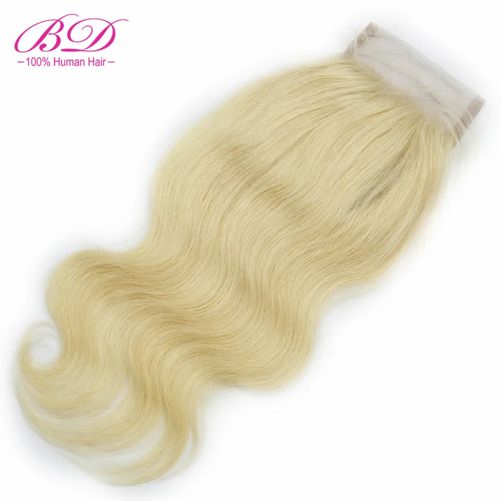 Блонд#613 волнистые бразильские волосы remy человеческие волосы могут краситься до темного цвета