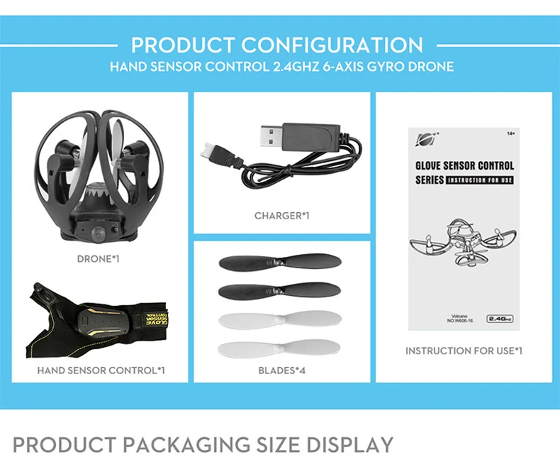 Global Drone Mini Drone 2.4G Glove Gesture Movement Fly Camera Drones Quadrocopter With Camera Foldable Selfie Dron  (9)