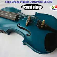 Отличная песня бренд синий цвета Электрический и акустическая скрипка 3/4