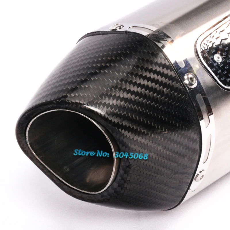 Slip-on para Kawasaki Ninja 400 17 2018 2019 Ninja400 llena de la motocicleta Yoshimura de Escape modificado frente enlace de tubería silenciador