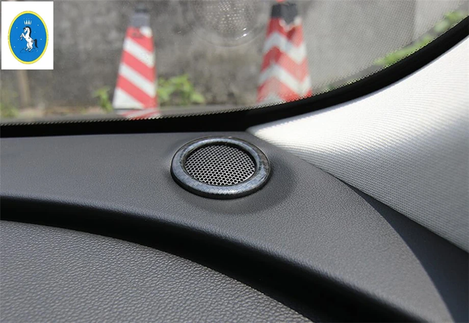 

Yimaautotrims Auto Accessory Front Side Stereo Speaker Audio Sound Cover Trim 2 Pcs For Choice For Jaguar XE 2016 2017 2018 2019