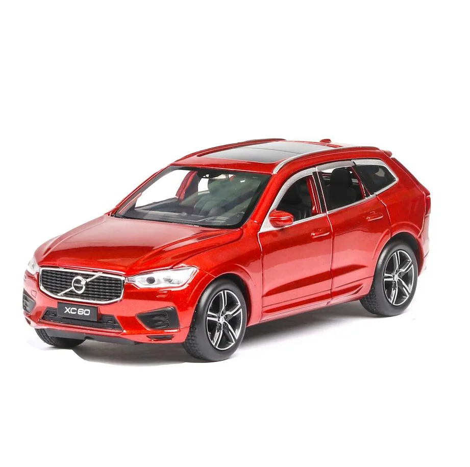 Новый 1:32 Масштаб литья под давлением игрушка модель автомобиля XC60 вагон звуковой