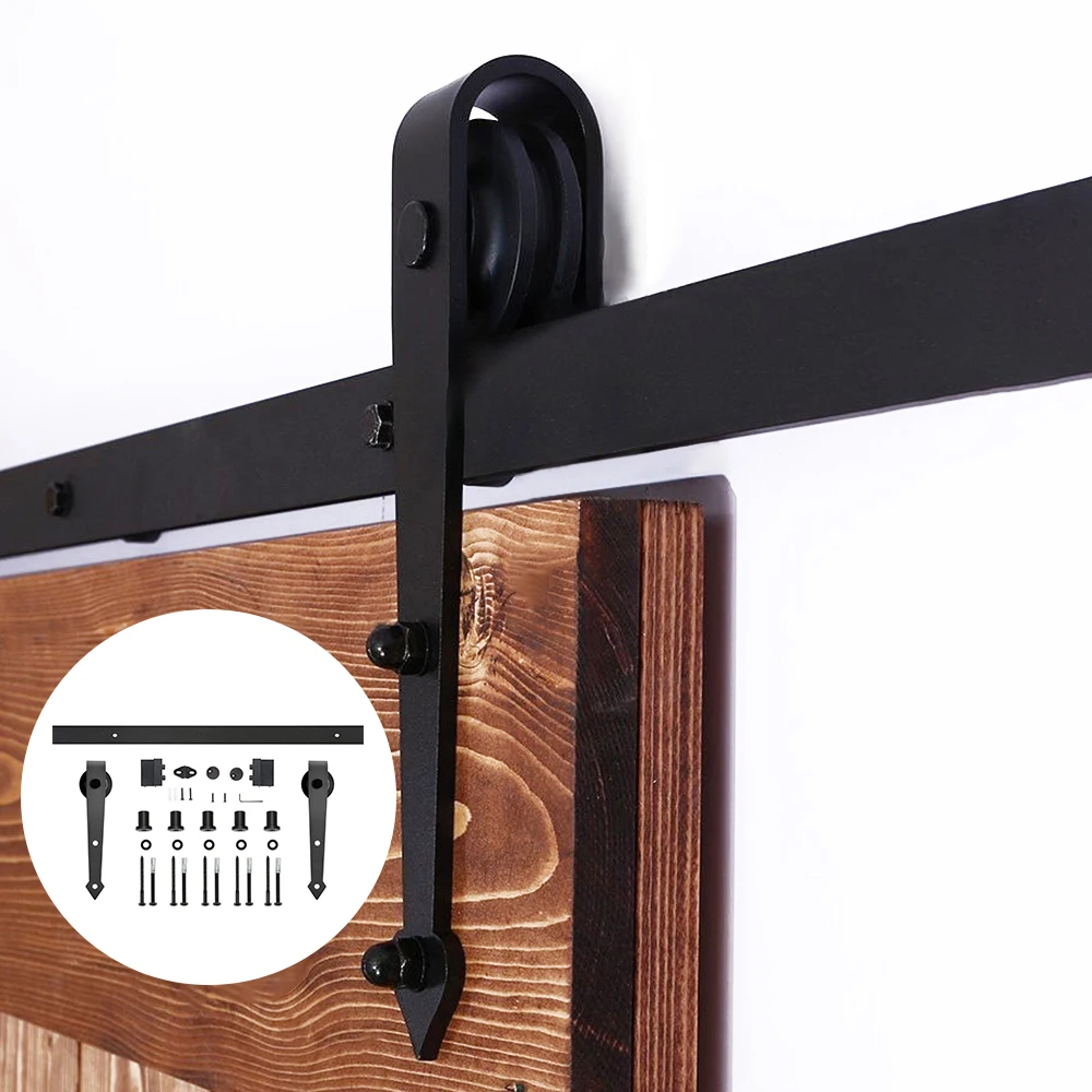 

6.6 FT cast iron architectural sliding door hardware