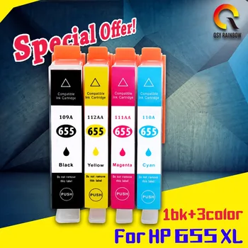 CMYK SUPPLIES ink cartridge Replacement For HP 655xl ink cartridge For HP655 Deskjet 3525 5525 4615 4625 6520 6525