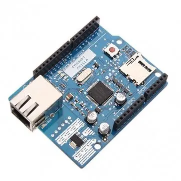 

Ethernet Shield W5100 R3 Support PoE For Arduino for UNO Mega 2560 Nano Free Shipping