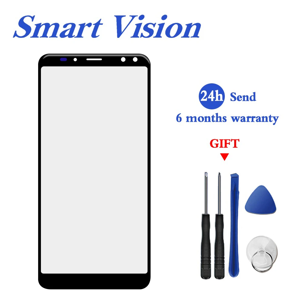 

Oukitel K6 Front Glass Screen Lens 100% Original Front Touch Screen Glass Outer Lens for Oukitel K6 Phone+Tools