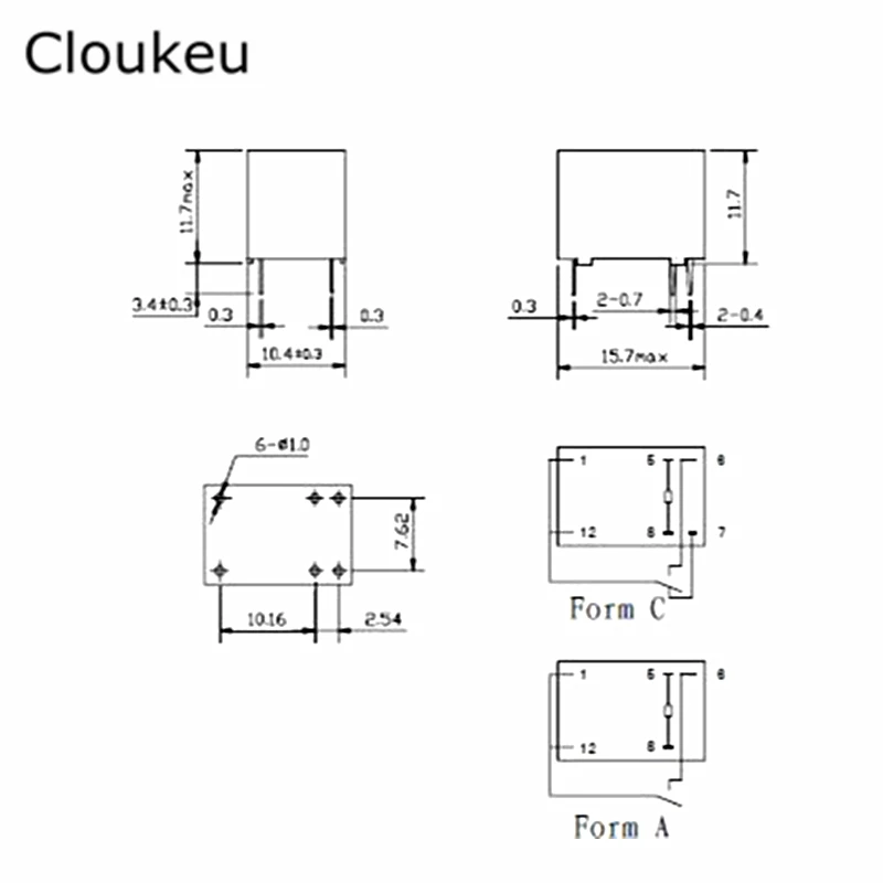 Реле tianbo 12 vdc схема подключения