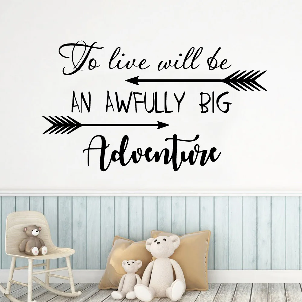 

Exquisite Adventure Wall Sticker Removable Wall Stickers Diy Wallpaper Kids Room Nature Decor Vinyl Art Decals