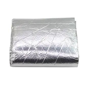 

100x 250cm Heat Killer Noise Deadener Muffler Mat Foil Shield Deadener Insulation Mat Aluminum Cotton Car-Styling