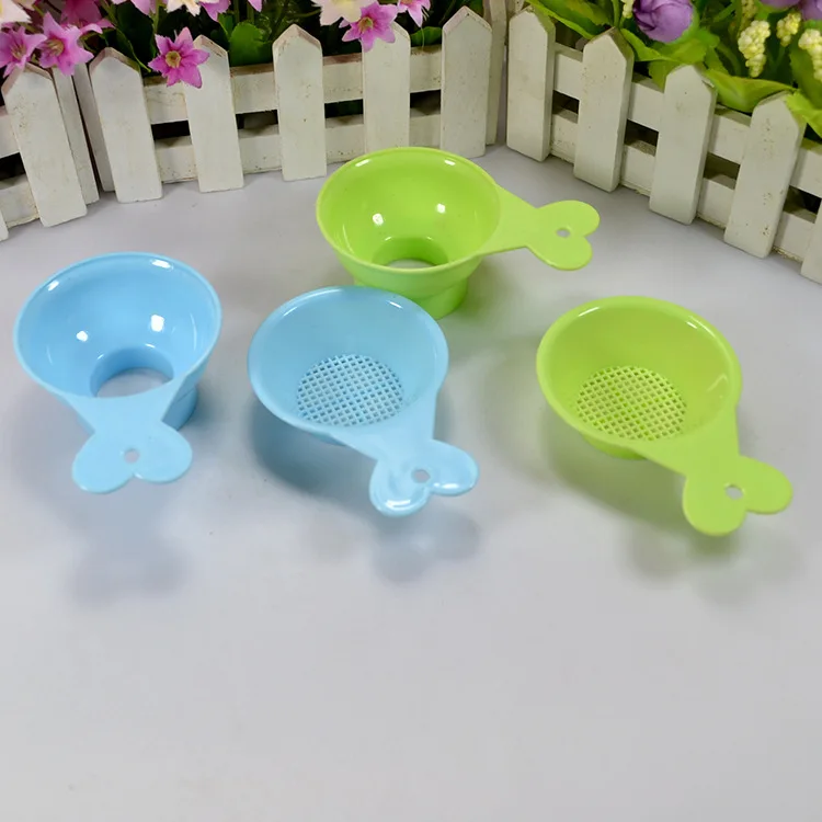 2pcs/lot Baby Bottle Funnel Filter Mesh Milk Powder Hopper Leakage