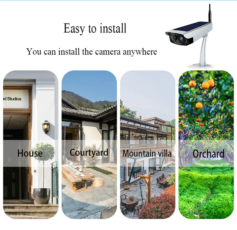 Solar WIFI 1080P IP Camera (10)