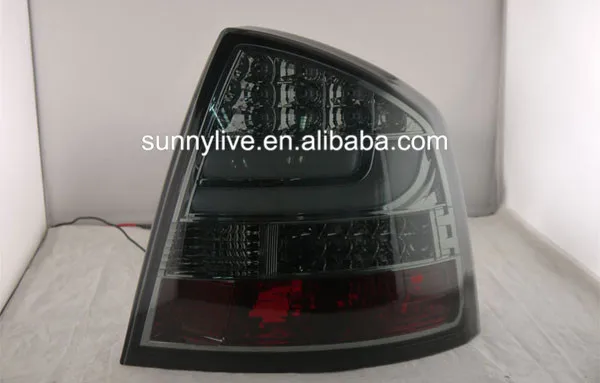Для Skoda Octavia светодиодный задний светильник черный корпус от 2005 до 2010 года SN