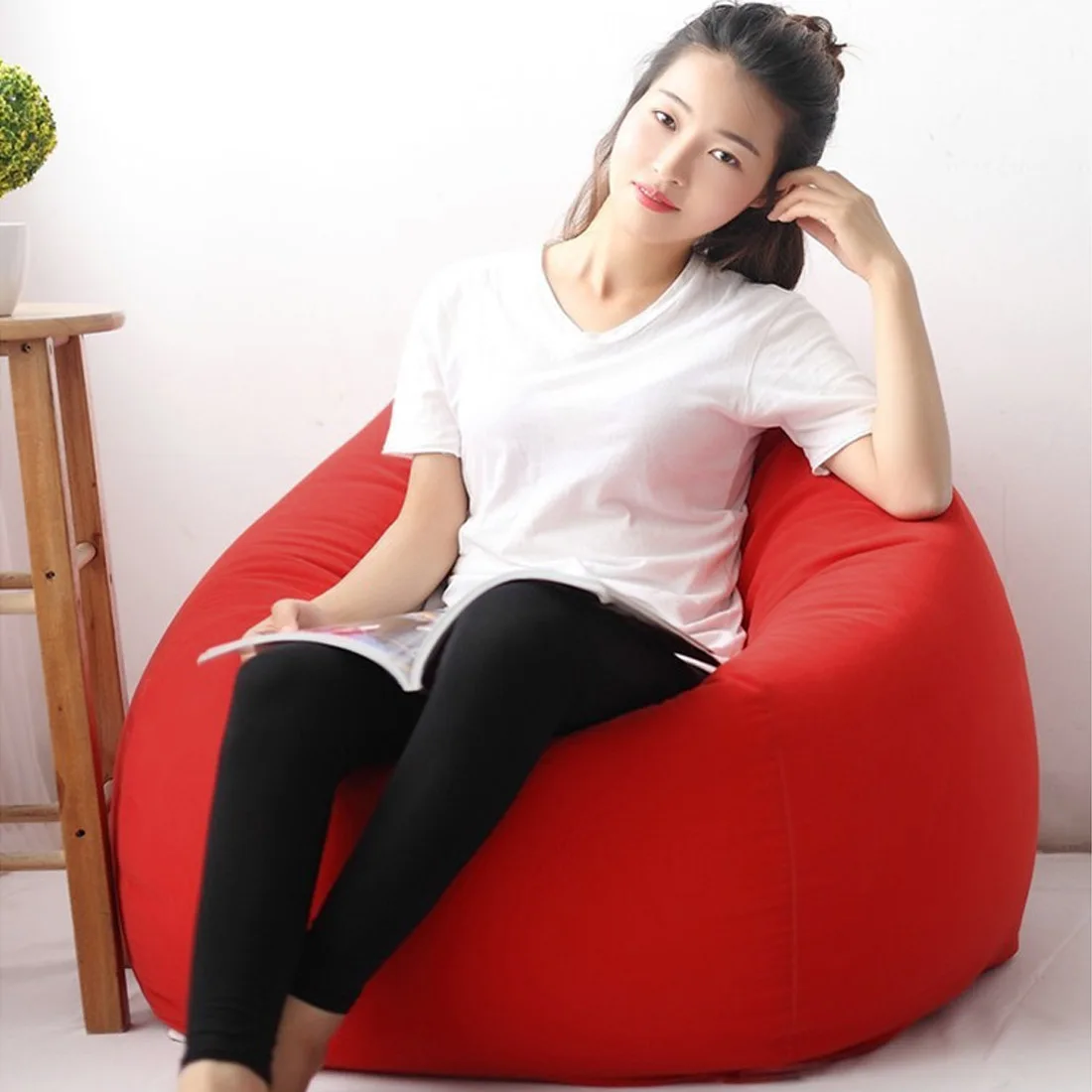 Bean Bag Sofa Cover Chairs Pouf for Kids Adults Living Room Lazy Bean Bag Living Room Lazy Bean Bag Sofa Relax Furniture Bean Bag Sofa Cover Chairs Pouf for Kids Adults Living Room Lazy Bean Bag Living Room Lazy Bean Bag Sofa Relax Furniture