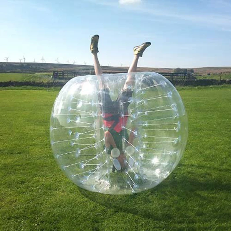 

Dia 1M PVC Bubble Soccer For Adults Children, Bubble Football Bumper Inflatable Human Hamster Ball, Zorb Ball Toys