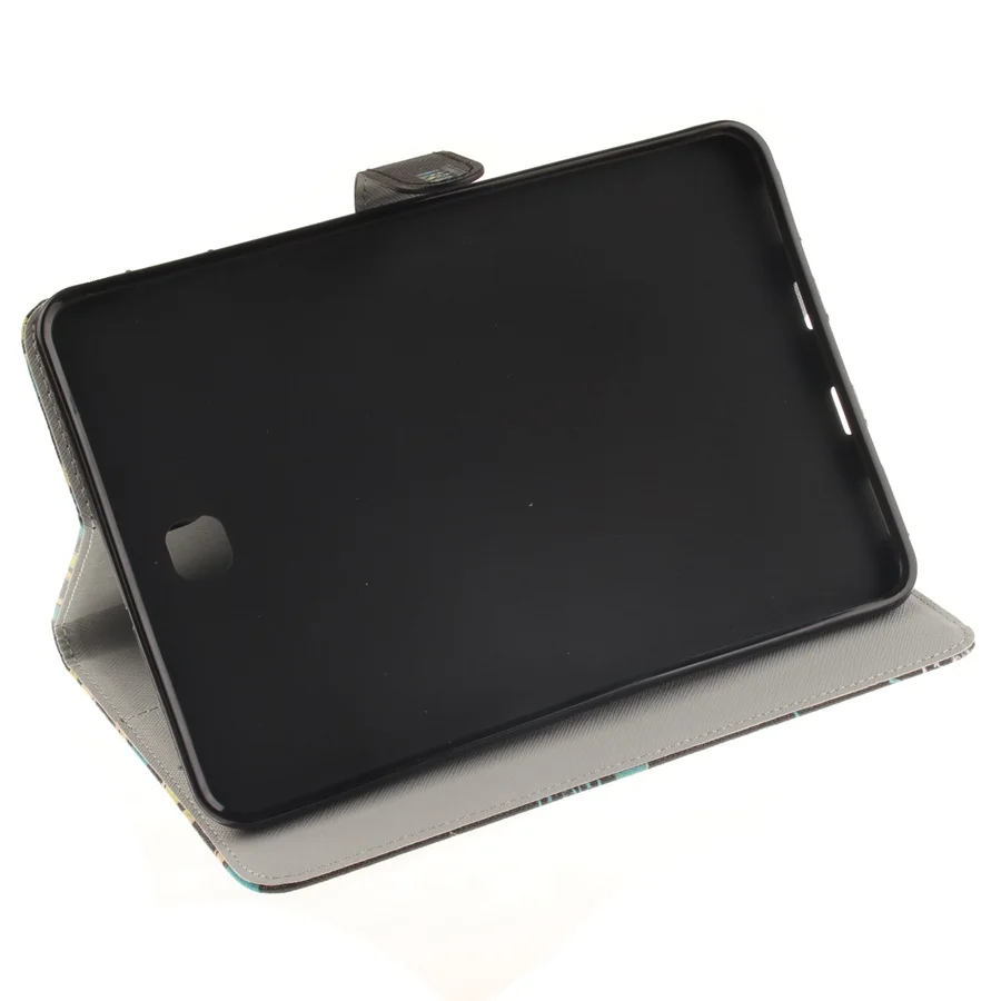 Модный 3D цветной кожаный чехол для любителей живописи для Samsung Galaxy Tab S2 8,0 T710 SM-T715 с отделениями для карт чехол для планшета + пленка + ручка
