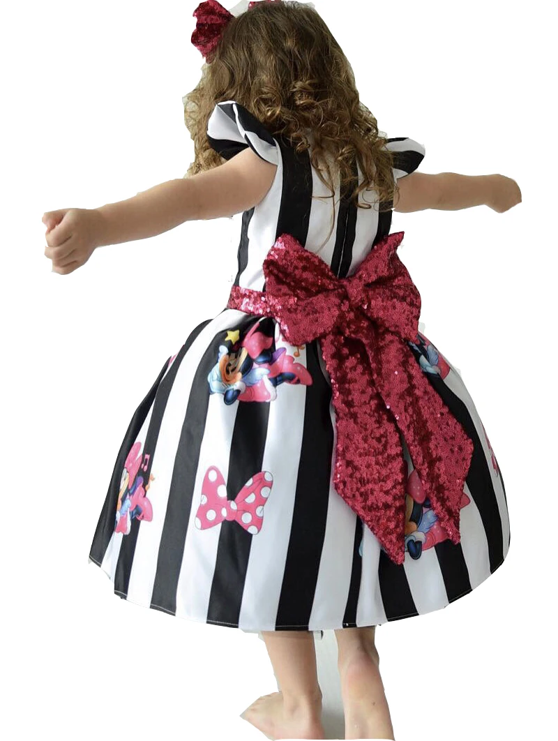 Новинка года; детское зимнее классическое черно-белое платье в клетку; платье-пачка для маленьких девочек