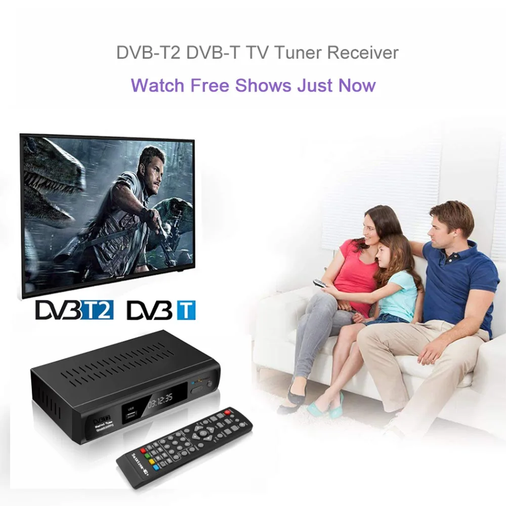 Satxtrem приставка DVB-T2 M2 плюс ТВ-тюнер DVBT2 DVB-T тюнер DVB T2 Vga Цифровой ТВ-приставка Wifi приемник поддержка AC3 PVR EPG двойной CVBS