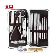 Профессиональные 12 шт./компл. инструменты для дизайна ногтей для персональных комплектов для ухода за ногтями
