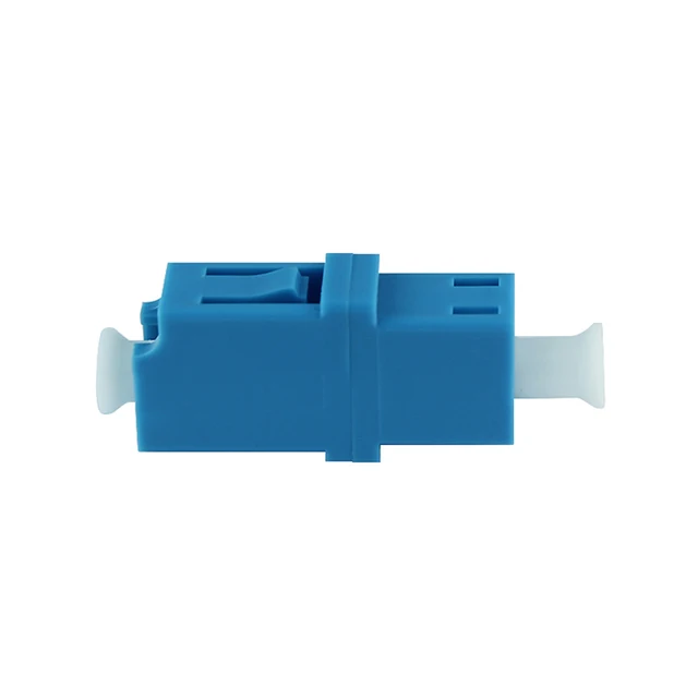 LC UPC Fiber Optic Adapter Simplex LC Fiber Optic Coupler Cables Connectors Electronics Fiber cables cb5feb1b7314637725a2e7: Blue