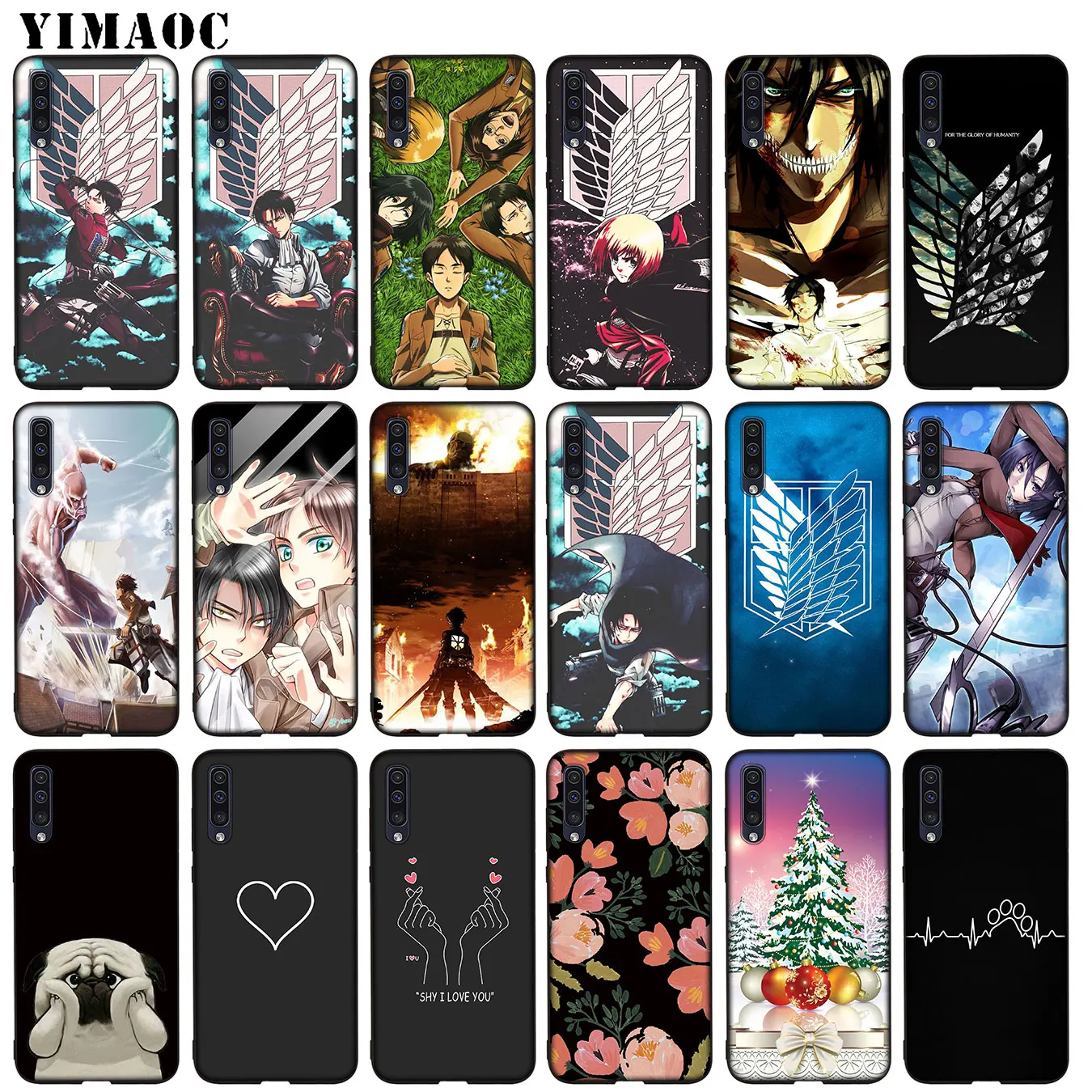 Мягкий силиконовый чехол YIMAOC для Samsung Galaxy A70 A60 A50 A40 A30 A20 A10 A50S A40S A30S A20S A10S | Мобильные