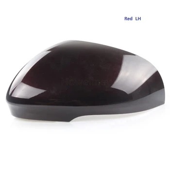 

OE Left Or Right Brown Red Color Rear Review Mirror Cover caps For Jaguar XF XK XE XJ XKR XF XE car styling 2010+