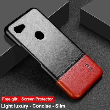 

IMAK Concise Leather for Google Pixel 3A XL Case Coque Pixel 3a Case Slim Back Cover for Google Pixel XL 3A Case 3 A X L A3 Skin