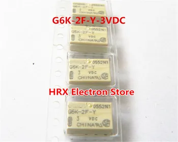 

10PCS/LOT Relay G6K-2F-Y-3VDC G6K-2F-Y-4.5VDC 1A 8PIN New Original