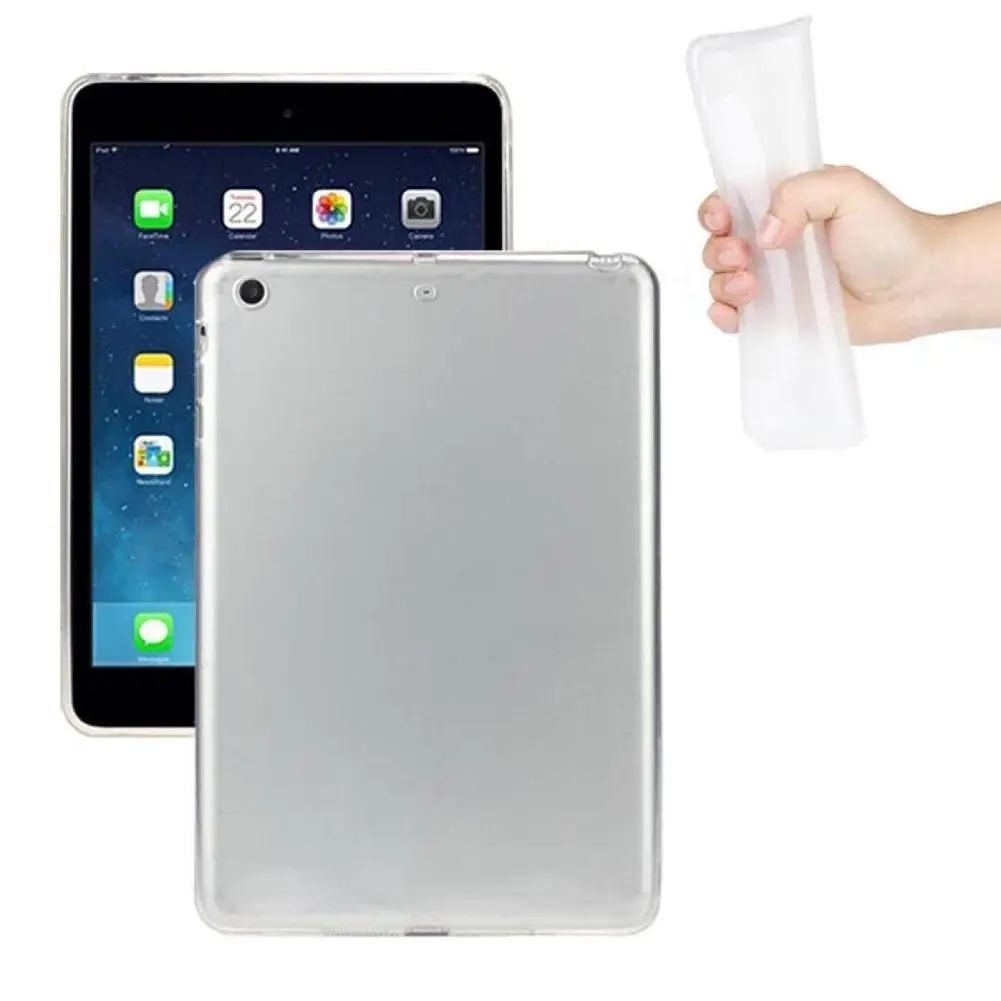 

Ultra Thin Clear TPU Gel Skin Soft Slim Back Case Cover for iPad Mini 1 2 3 Retina Protective Case