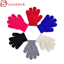 13 см, 6 цветов, Детские Зимние перчатки для мальчиков и девочек, теплые лыжные спортивные перчатки для катания на велосипеде, рыбалки, сноуборда, бега