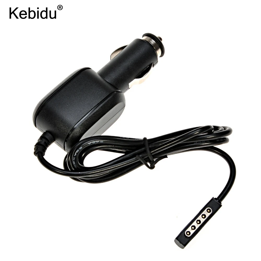 

kebidu 12V 2A Car Charger Power Charging Supply Adapter Cable For Microsoft Surface RT RT2 Pro Pro2 2 10.6" Tablet