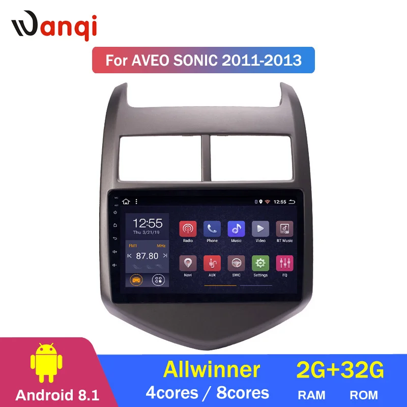 2G RAM 32G ROM 9 بوصة الروبوت 8.1 مشغل أسطوانات للسيارة الوسائط المتعددة نظام ملاحة gps لشفروليه أفيو/سونيك 2011-2013 2G RAM 32G ROM 9 بوصة الروبوت 8.1 مشغل أسطوانات للسيارة الوسائط المتعددة نظام ملاحة gps لشفروليه أفيو/سونيك 2011-2013