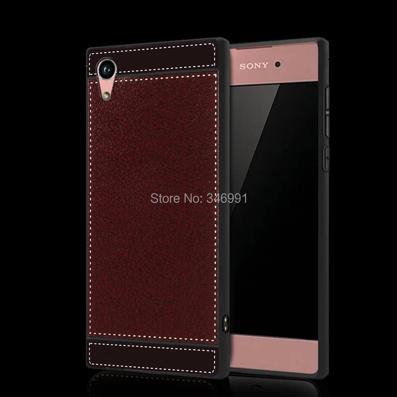 Чехол Funda для Sony Xperia XA1 Dual G3112 G3116 кожаный 5 0 мягкий черный силиконовый чехол G3121 G3123