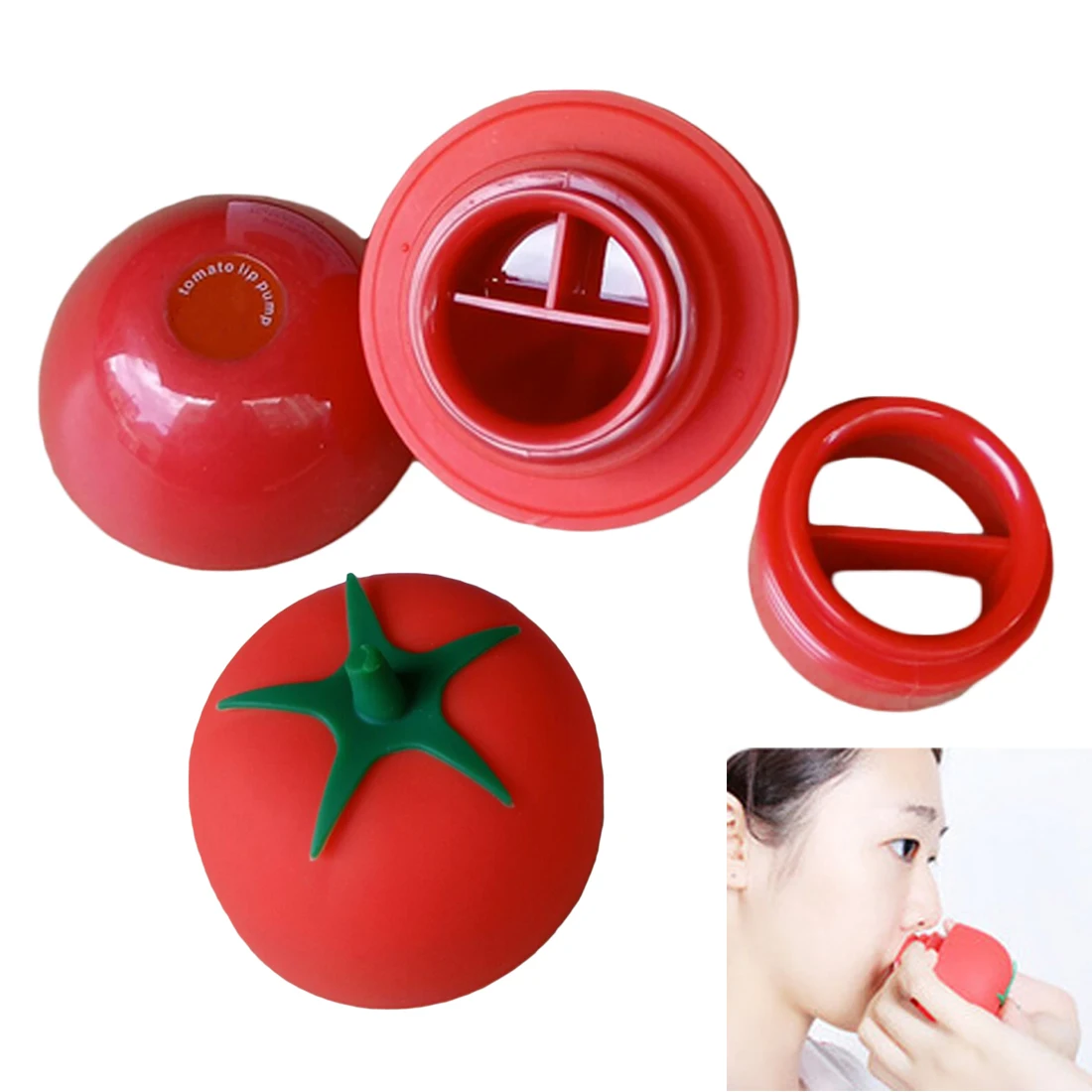 Super Suction Family Body Cupping Cups Massage silicone 1PC Tomato Sexy