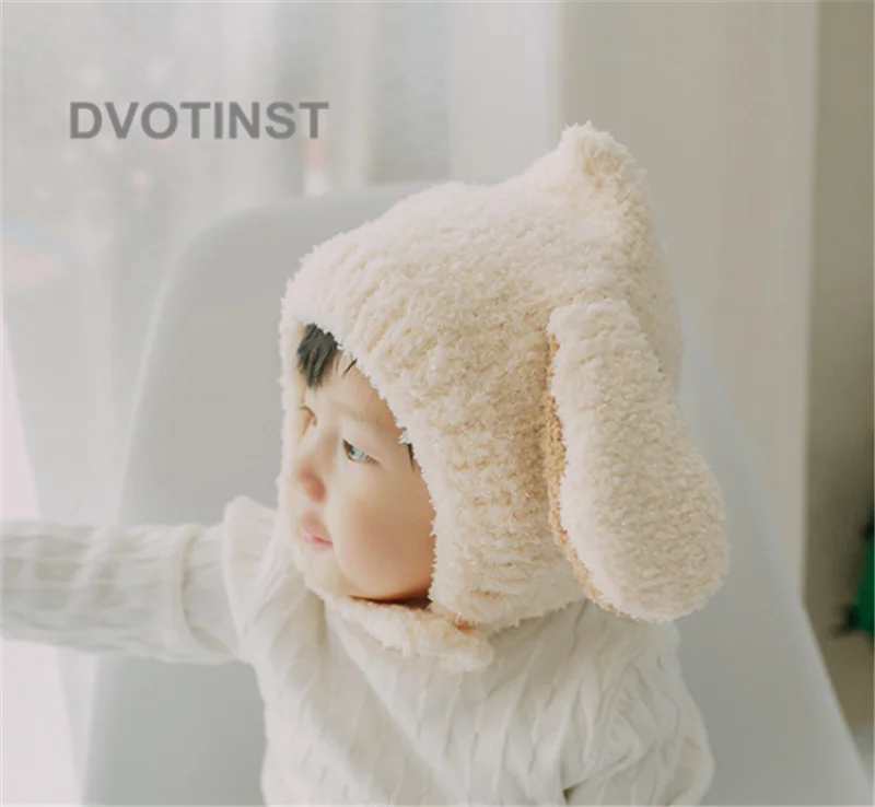 Dvotinst/шапка для маленьких мальчиков и девочек Детская теплая зимняя шапка с
