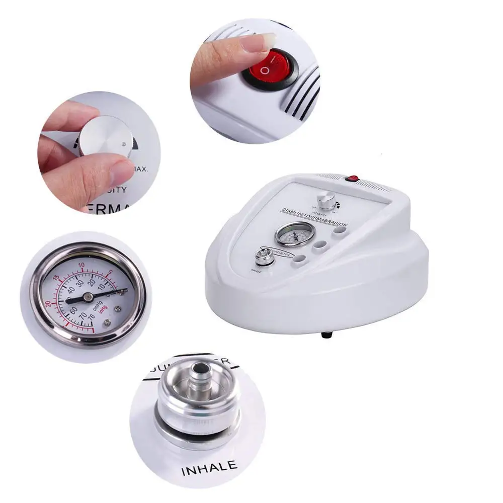 Face Care Machine Diamond Peel Micro-carved Microdermabrasion Portable 3 in 1 Beauty Instrument