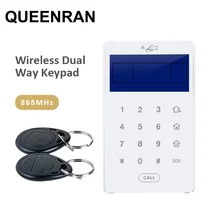 PB 503R Wireless Touch Keypad Dual Way Keypad with RFID Tags Reader For Intruder Alarm System