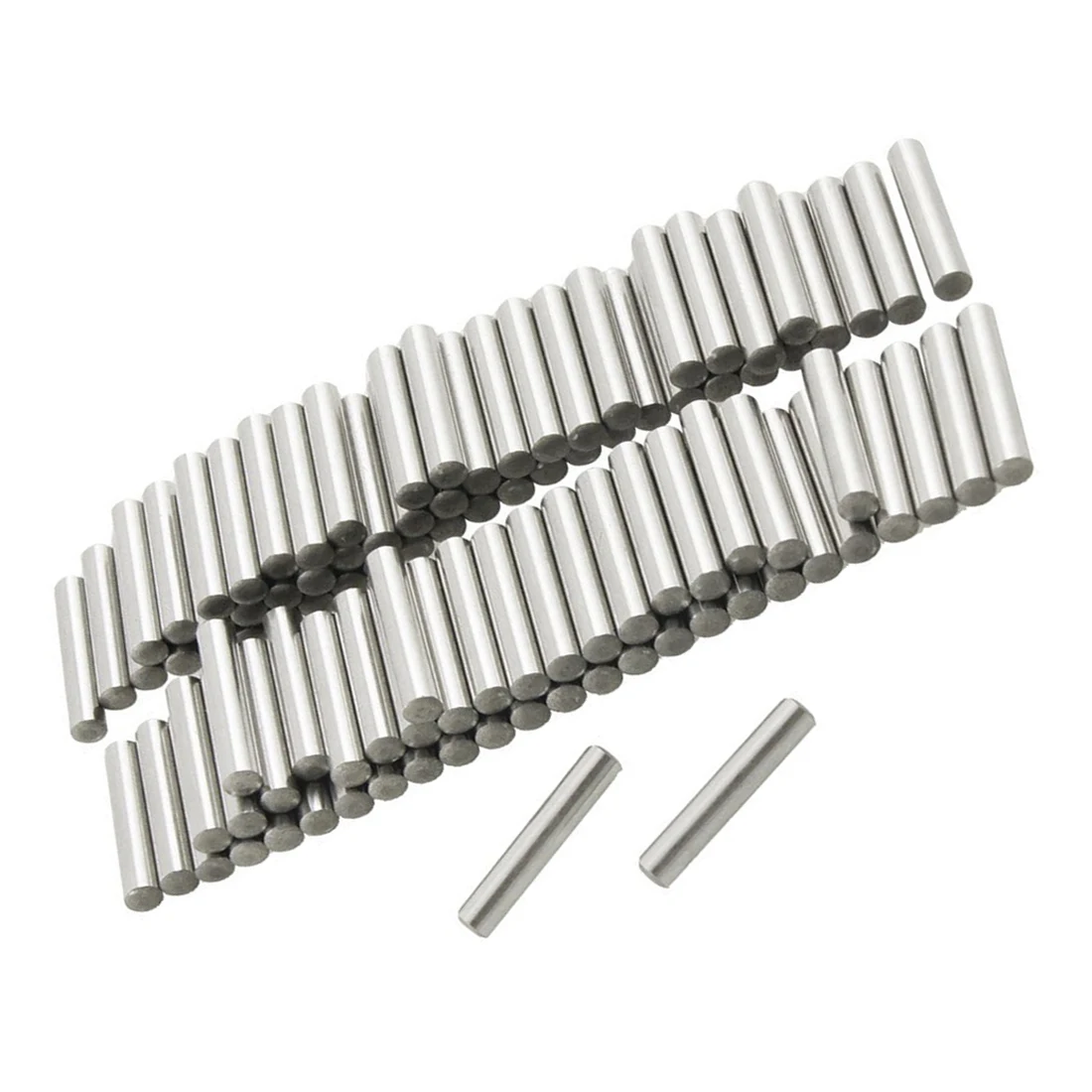 HHTL 100 Pcs Stainless Steel 2.5mm x 16mm Dowel Pins Fasten Elements