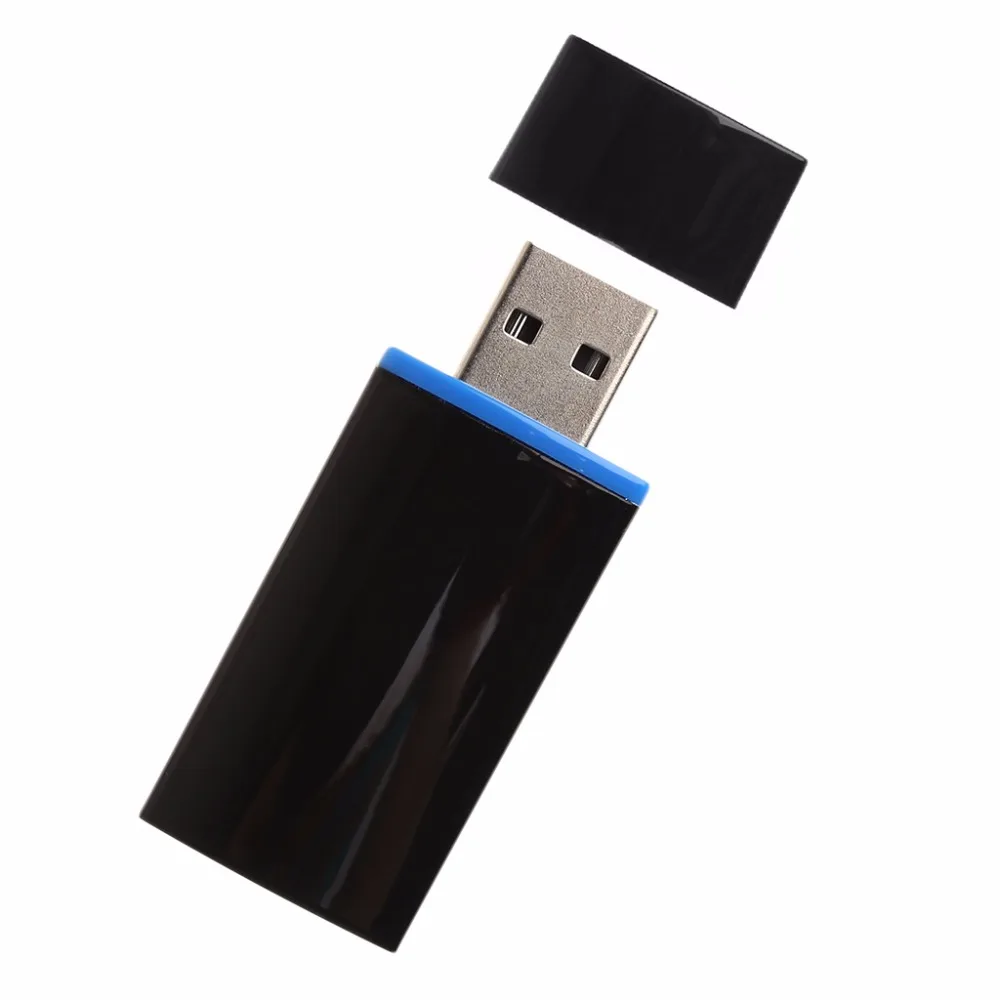 Соединение через usb и беспроводное, через Bluetooth V4.1+ EDR Музыка Аудио приемник 3,5 мм адаптер конвертер C26