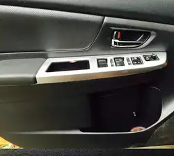 Дверная ручка держатель Окно лифт переключатель Накладка для XV Impreza Hatchback 2012 13 14 2015 левый руль автомобиля