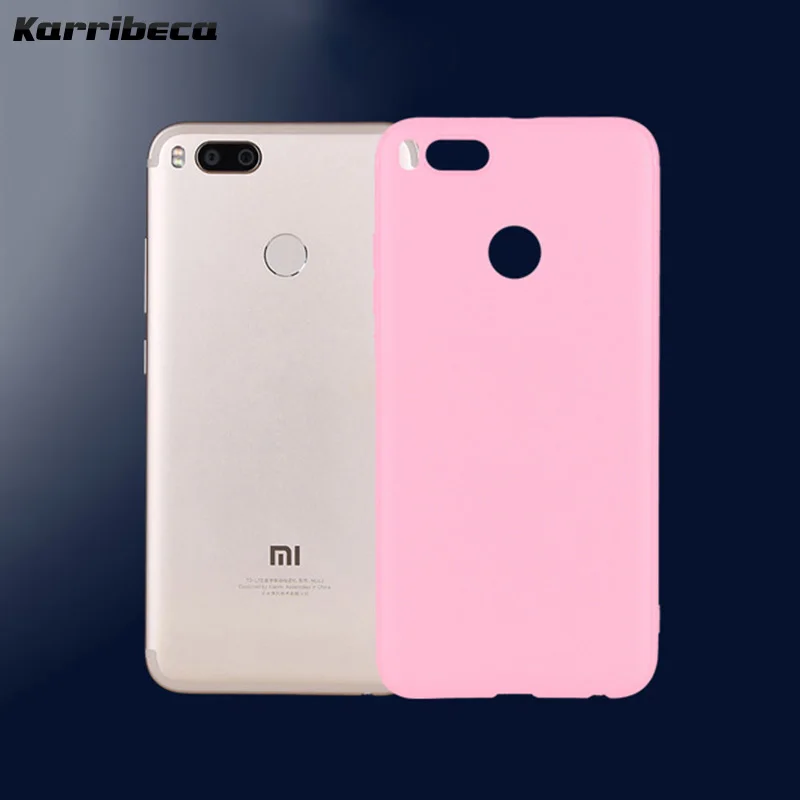 ультра тонкий Мягкий силиконовый чехол на xiomi xiaomi mi a1 mia1 чехлы штейн матовый