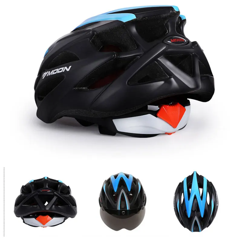 Интегрально-Формованный велосипедный шлем для гонок, ультралегкий велосипедный шлем для мужчин и женщин, велосипедный шлем с магнитными очками