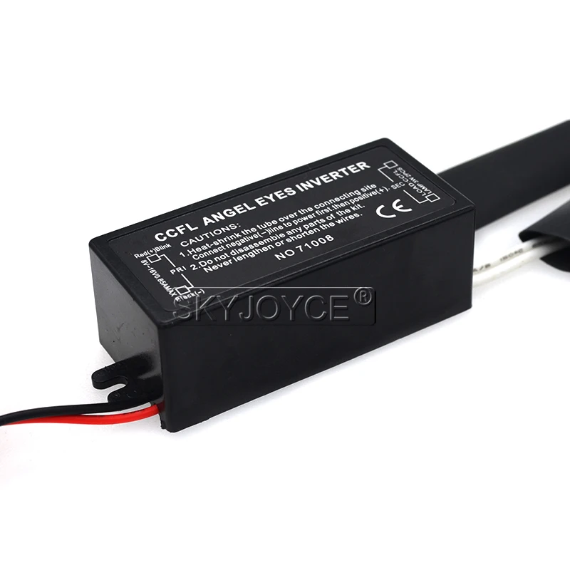 SKYJOYCE 1 pair Male Female Car Inverter Converter For CCFL angel eyes light lamp halo ring spare ballast for E36 E39 E46 E53 (6)