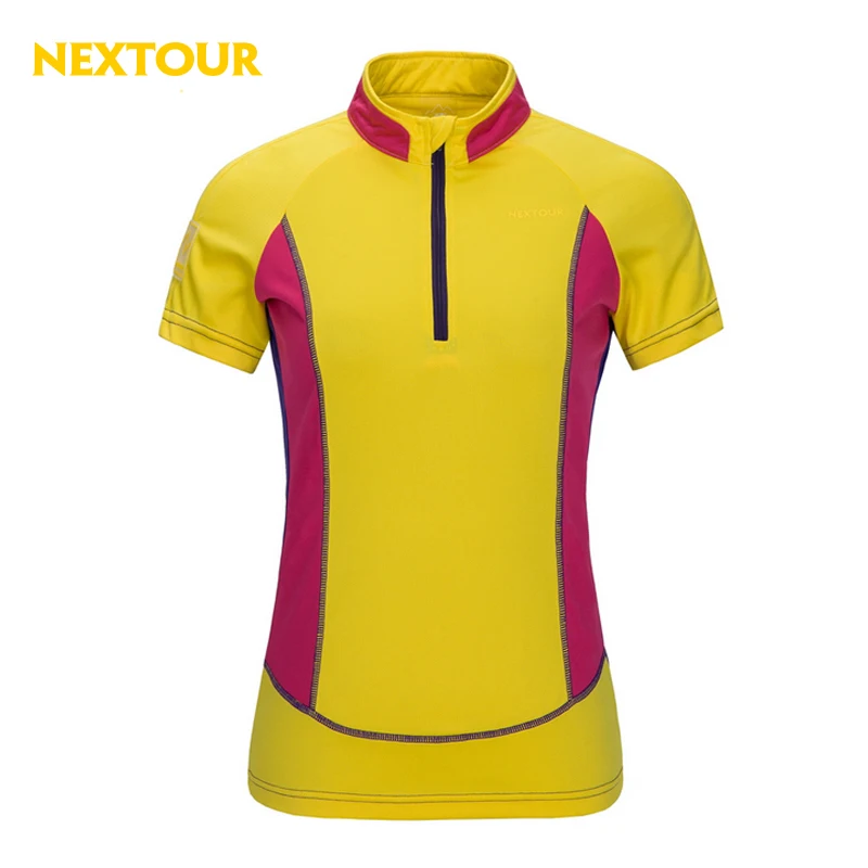 

NEXTOUR Summer Women Quick dry T-shirt short sleeve T-shirt Female outdoor tees sport hiking camping Breathable female