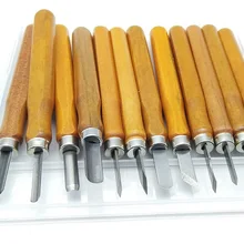 12 шт. нож для резьбы по дереву набор ножей инструменты DIY Инструменты долота Нож для начинающих