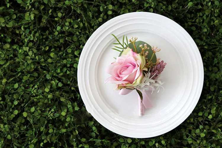 30057-30063-pink wrist corsage boutonniere wedding  (27)