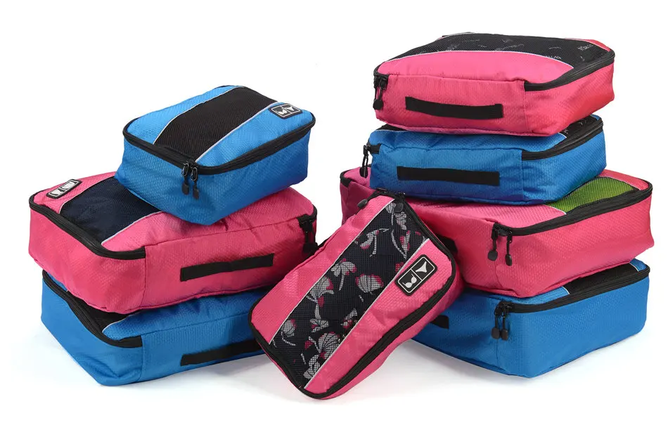 Soperwillton упаковочные кубики, упаковочные органайзеры, дышащий нейлон, дорожная сумка для мужчин и женщин, органайзер для багажа для путешествий, кубический набор 501