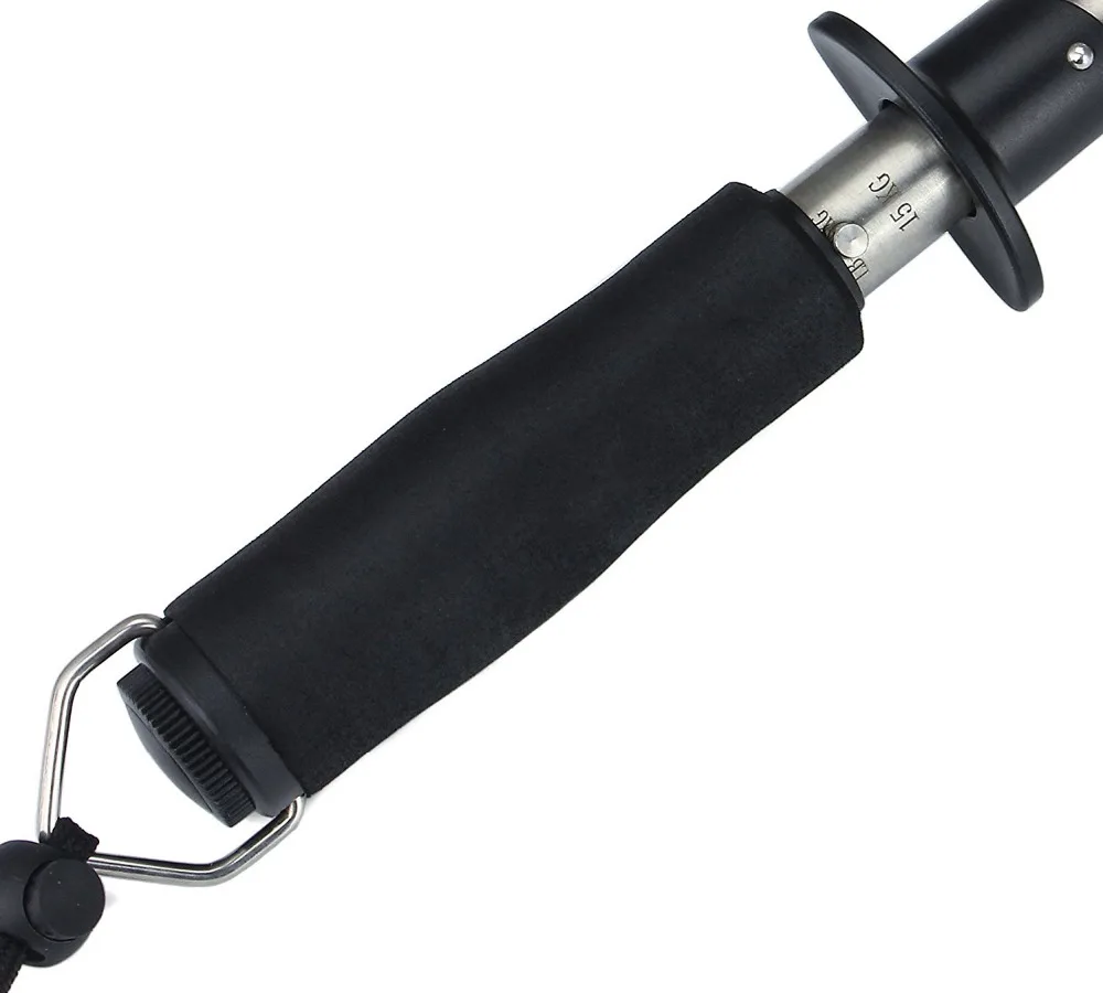 

500 pcs Portable FLG-S-001 Fish Lip Grabber Gripper Grip Tool Stainless Steel Fishing Tackle Fish Holder Built-in Spring Scale