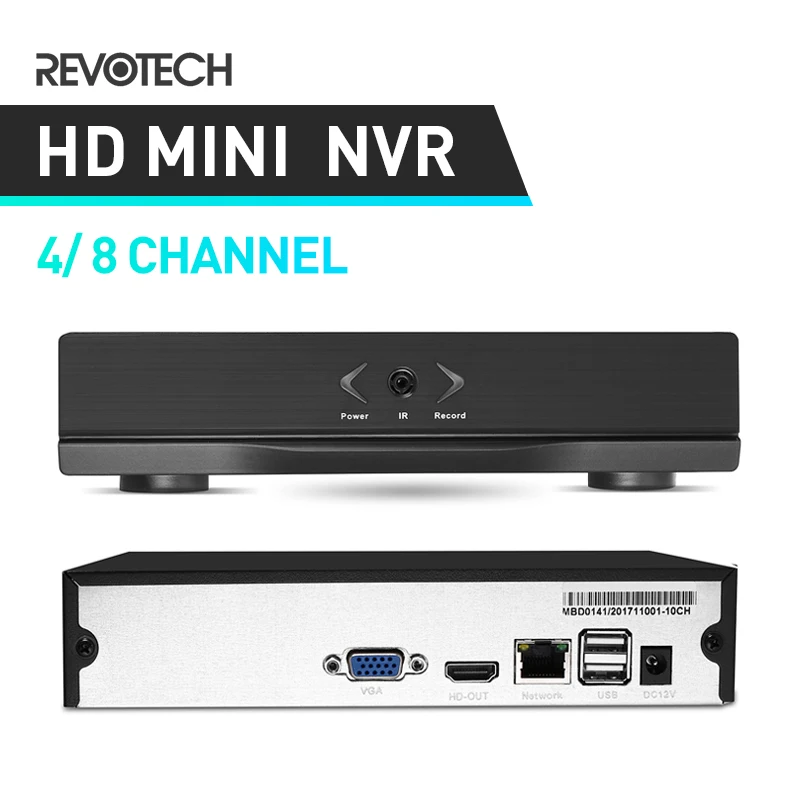 HD 1080P мини NVR 4/8 канальный H.264 сетевой видеорегистратор Регистраторы HDMI 4/8 CH CCTV NVR для IP Камера Системы Поддержка ONVIF P2P