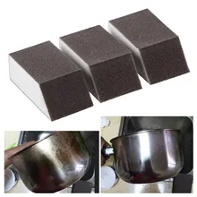 Magic Brush Alumina Emery Sponge Rust Dirt Stains Clean Brush Bowl Wash Pot Home Kitchen Cleaning Brush